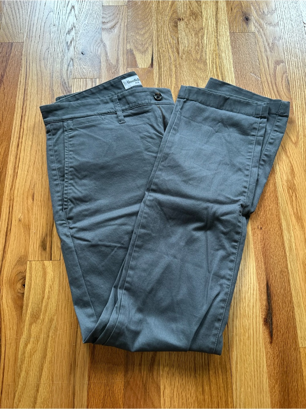 Goodfellow Men's Gray Straight-Leg Pants 31x30